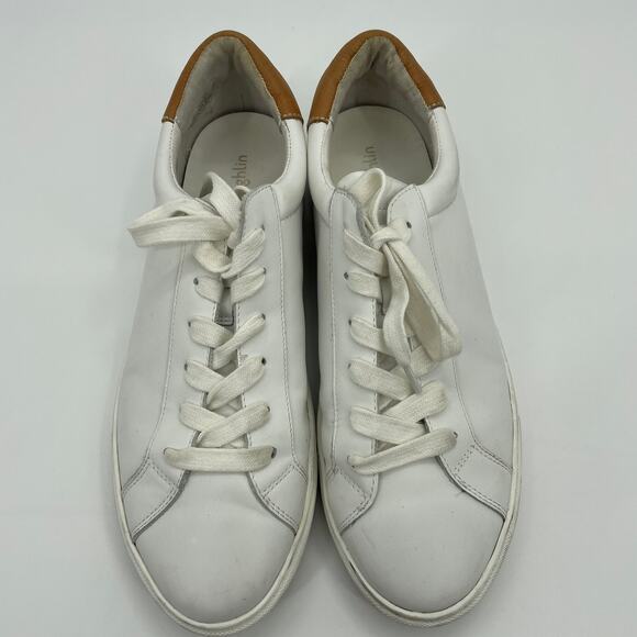 J. McLaughlin Shoes - J. MCLAUGHLIN Angelique Leather Sneaker Womens Size 10M White Low Top Casual